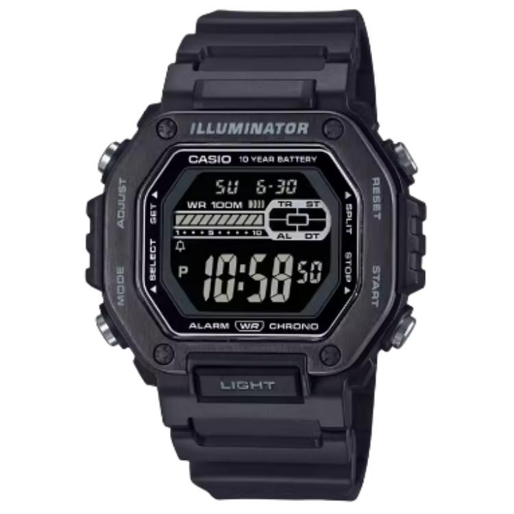 

Мужские черные часы CASIO