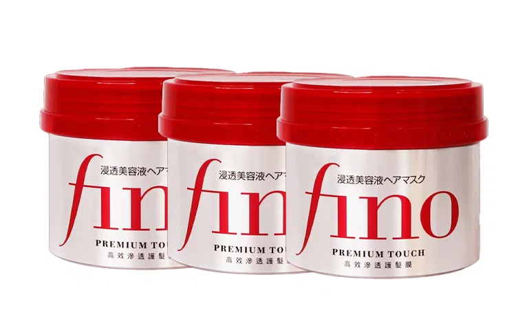 Маска для волос Fino Red Treasure Vase Serums Hair Mask Treatment Hair Masks Repairing Taiwan Version 230g