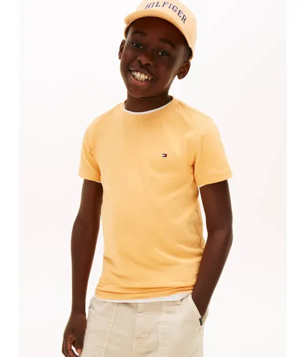 Футболка НЕОБХОДИМОСТЬ regular fit Tommy Hilfiger, оранжевый