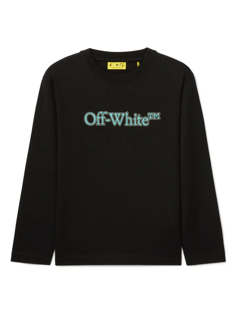 

Футболка Big Bookish OFF-WHITE KIDS, черный