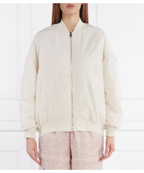 

Бомбер Oversize fit Liu Jo, бежевый
