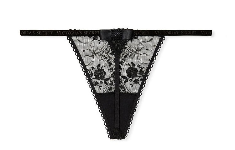 Женские трусы Victoria's Secret, цвет 1 Pack (Black) — фото 2