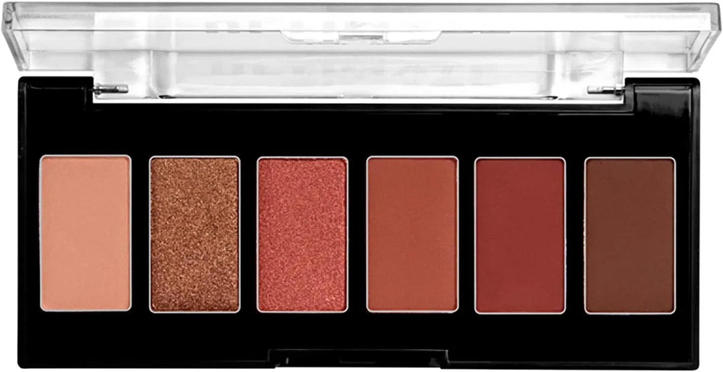 Тени для век NYX Professional Makeup UT Shadow Palette Mini, 6 цветов, 1.2 г, Warm Neutral — фото 3