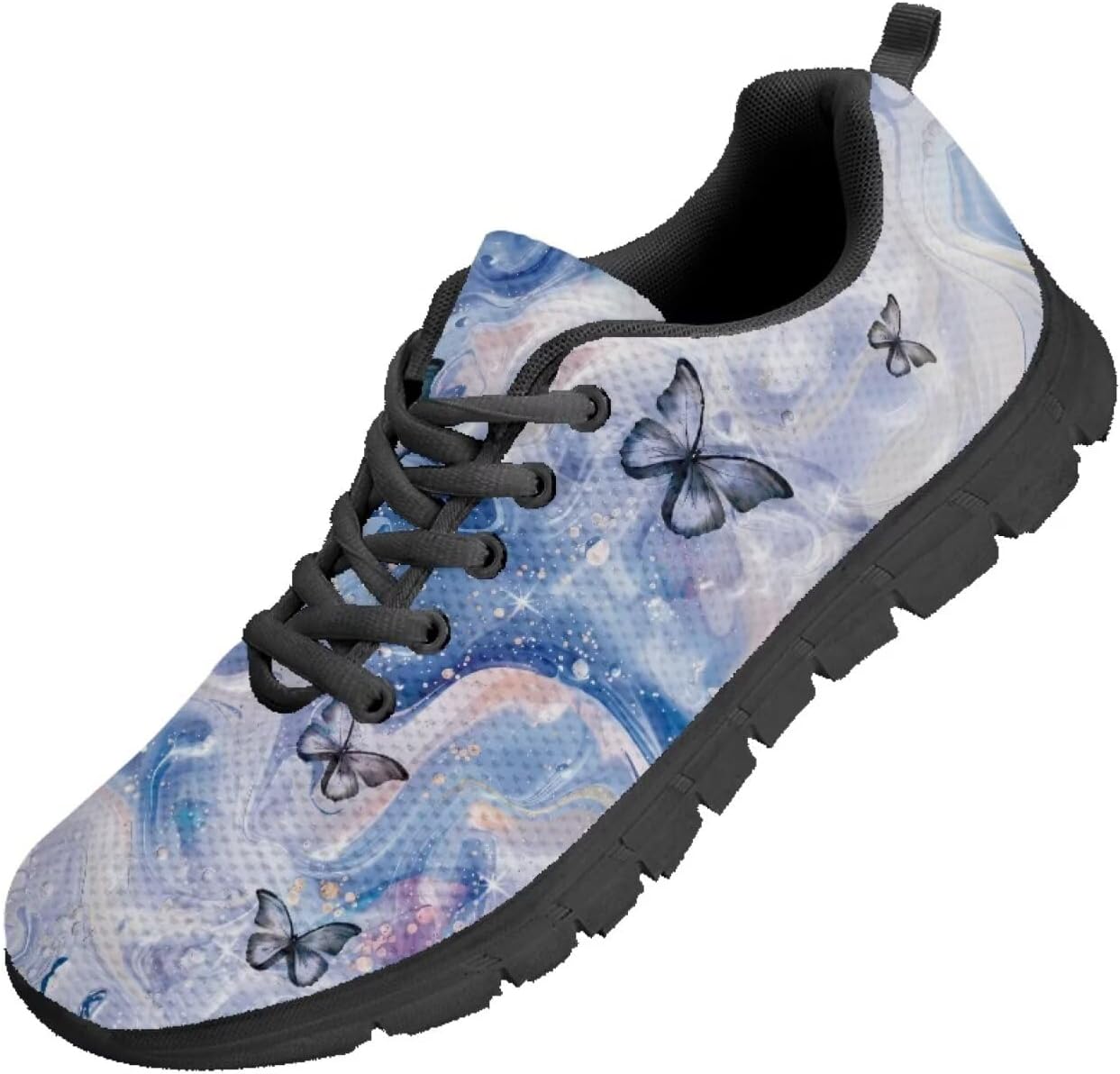 

Мужские кроссовки Funnydude Funny Print для прогулок, осенние повседневные теннисные кроссовки для путешествий, Butterfly