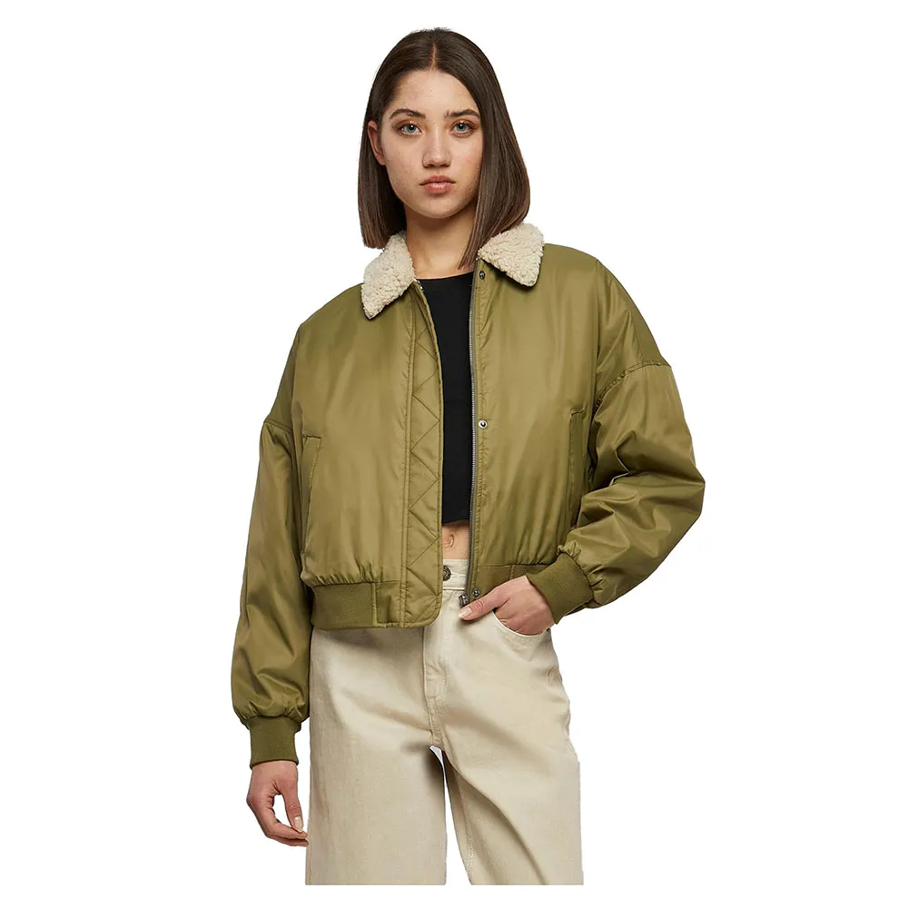 

Куртка Urban Classics Pilot bomber, зеленый