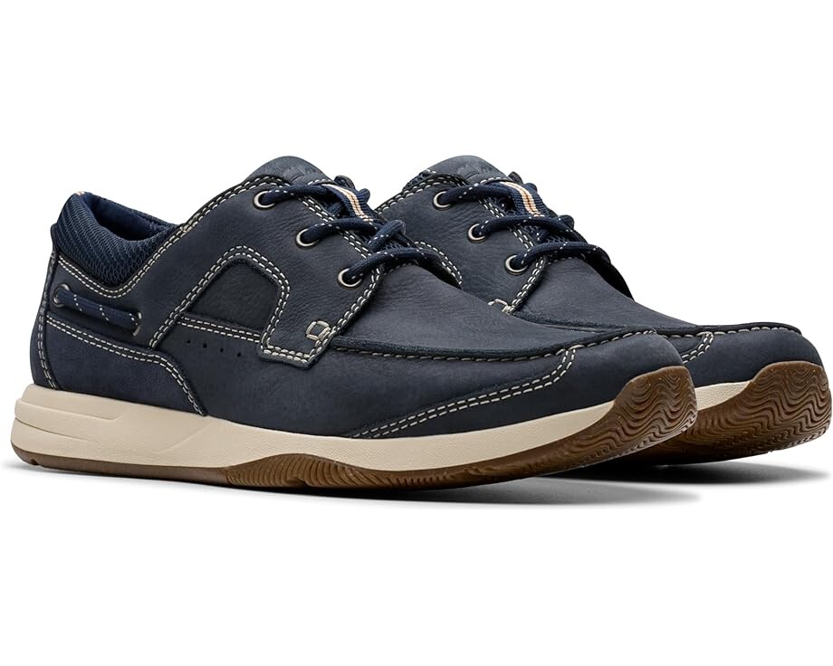 

Кроссовки Clarks Sailview Lace, цвет Navy Nubuck