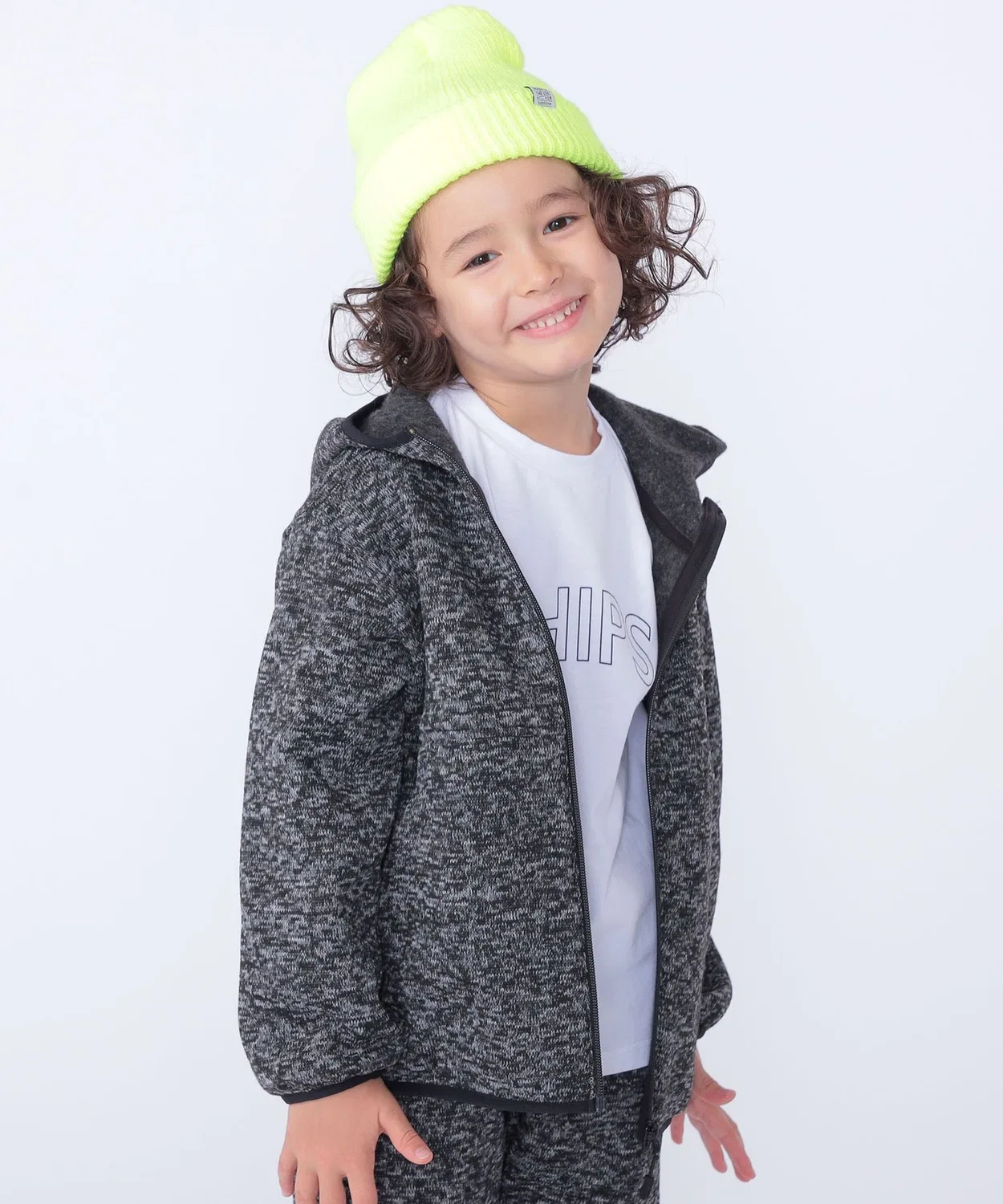 Флисовая кофта с zip-застежкой SHIPS KIDS, черная — фото 4