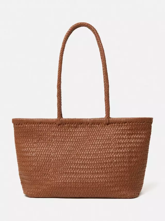 

Сумка тоут Jigsaw Woven Leather, цвет tan, Бежевый, Сумка тоут Jigsaw Woven Leather, цвет tan