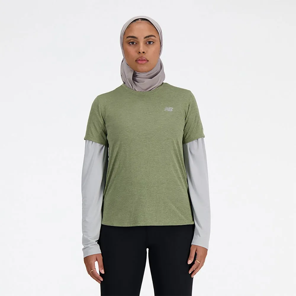 

Футболка New Balance Athletics, зеленый
