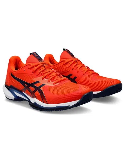 Мужские кроссовки для тенниса «Solution Speed FF 3» от ASICS, Dark Cobalt/White — фото 2