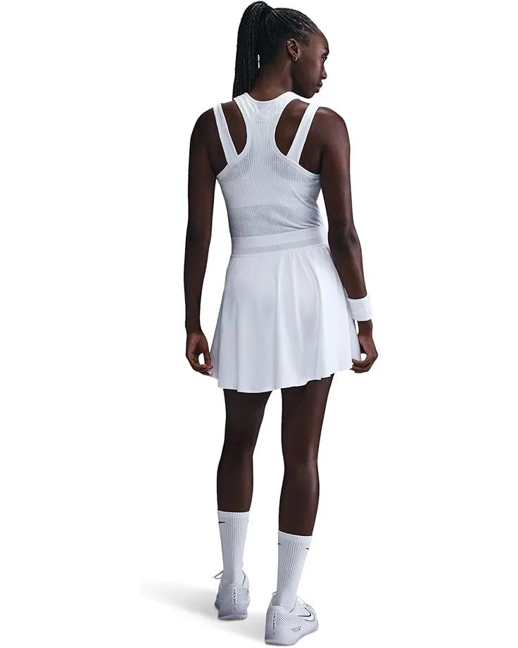 Юбка Nike Court Ace Advantage Dri-FIT Tennis Skirt, White/White — фото 2