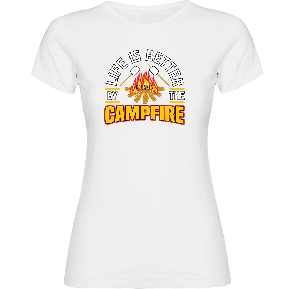 

Футболка с коротким рукавом Kruskis Better By The Campfire, белый