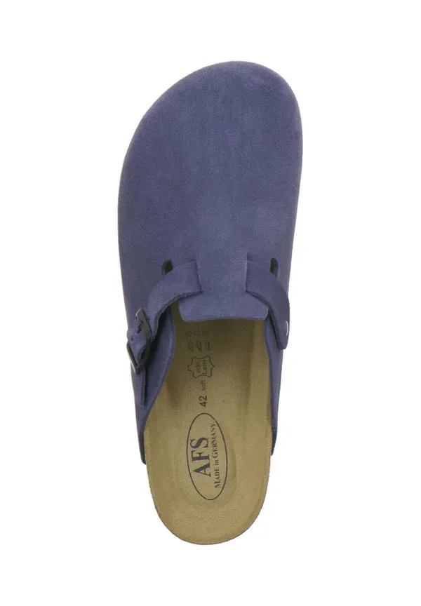 Сабо Afs Schuhe, Navy Reptil — фото 3