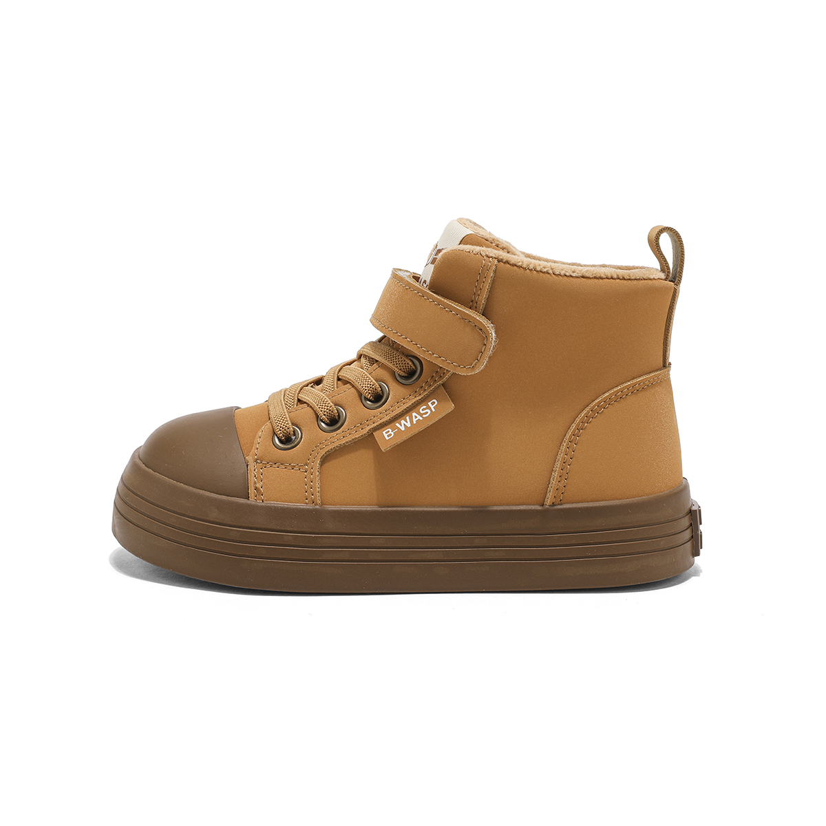 

Антискользящие антиударные высокие ботинки Kids' BIG WASP, коричневый