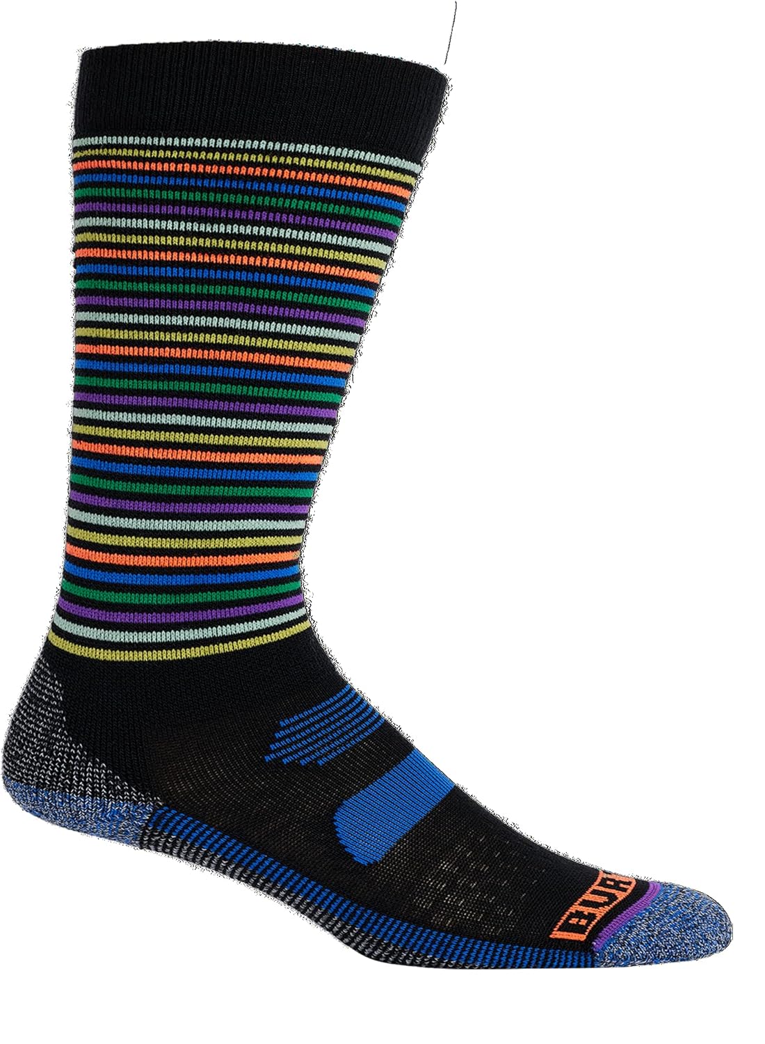 

Детские носки Burton унисекс-детские средней плотности для тренировок, Mini Stripe