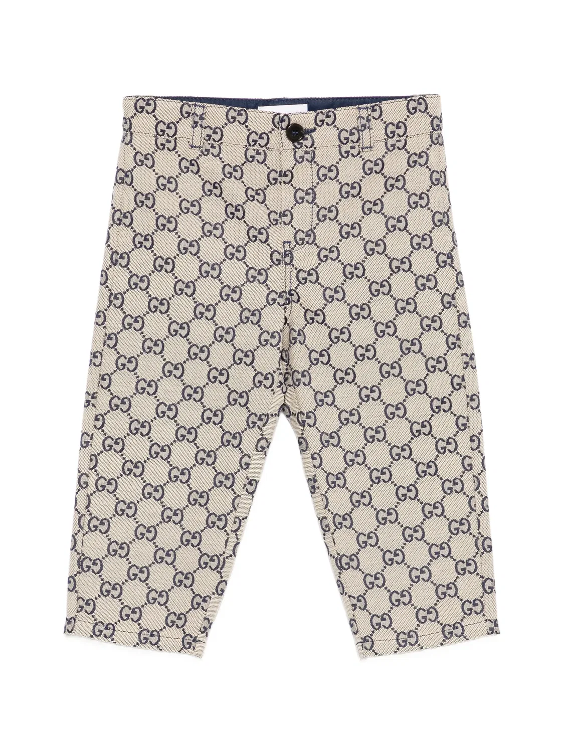 Брюки из канваса с узором GG Gucci Kids