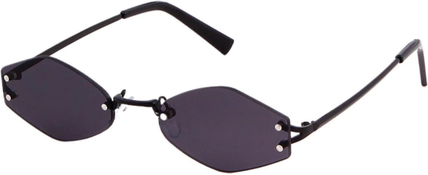 

Солнцезащитные очки с защитой от УФ-излучения UV400 | Маленькие, без оправы, зеленые линзы | Для женщин и мужчин, для занятий спортом на открытом воздухе и вождения DSVIGF, 05