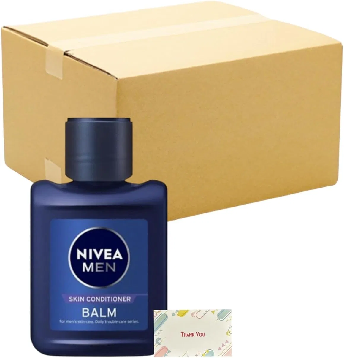 Лосьон для лица Nivea Men Skin Conditioner Balm, 110 мл, набор 24 шт, Kunutonn