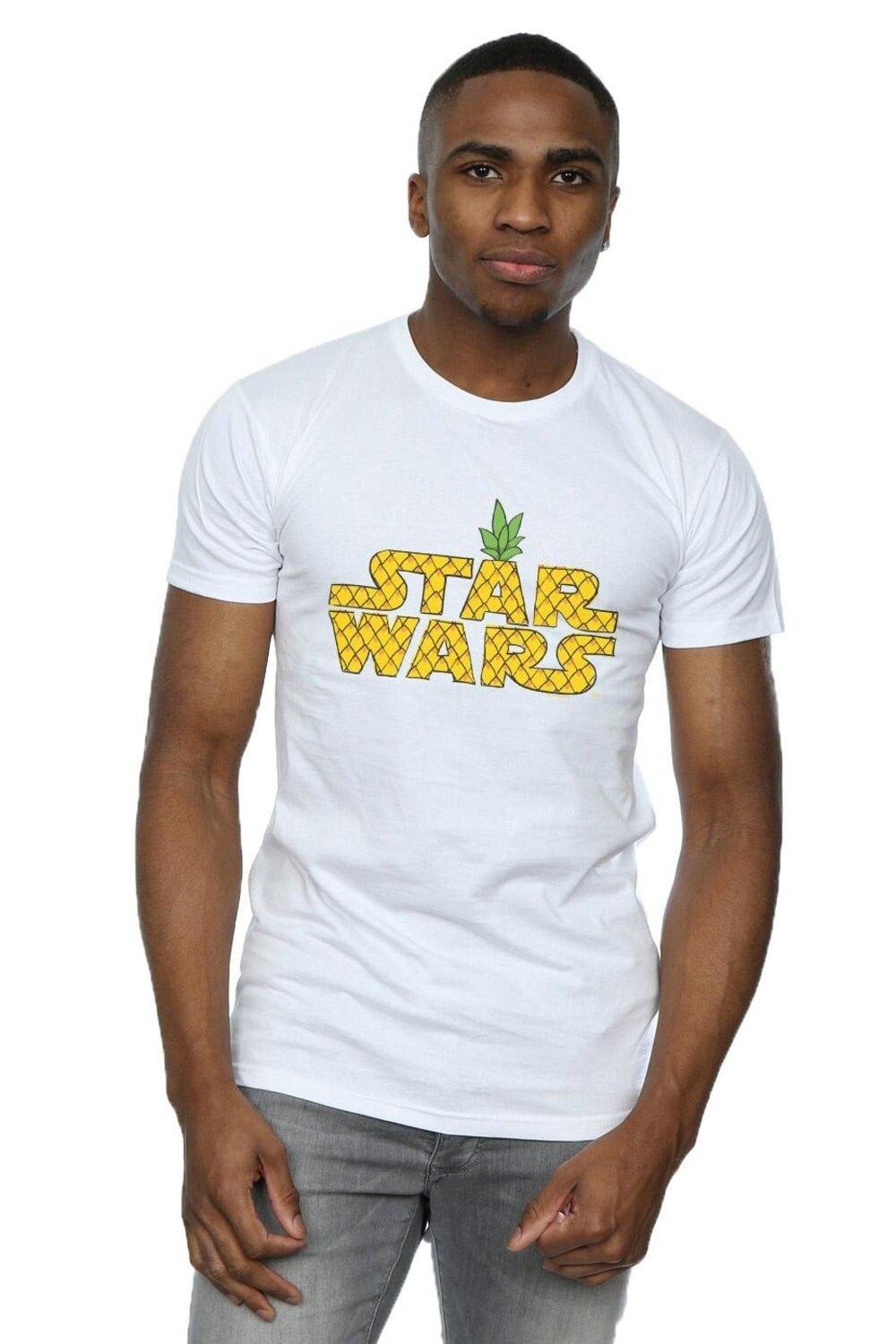 

Футболка с логотипом «Ананас» Star Wars, белый