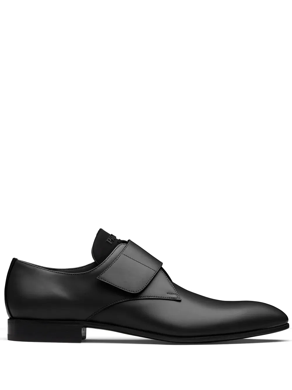 Кожаные туфли-дерби Prada, черный