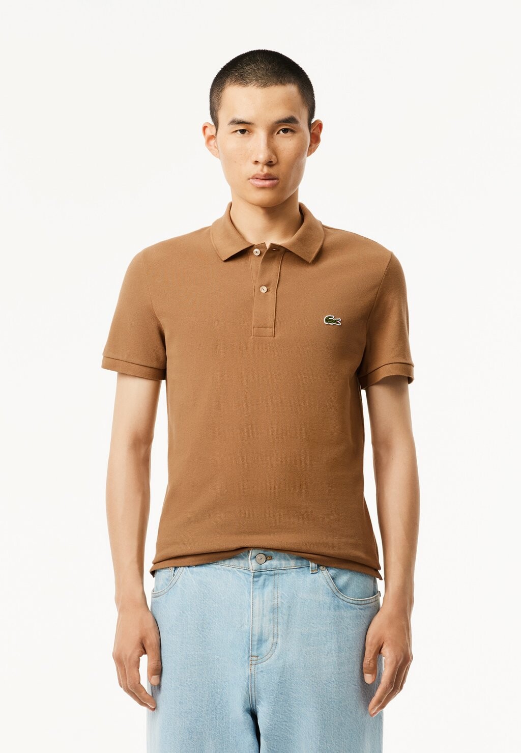 

Рубашка поло Lacoste, коричневый