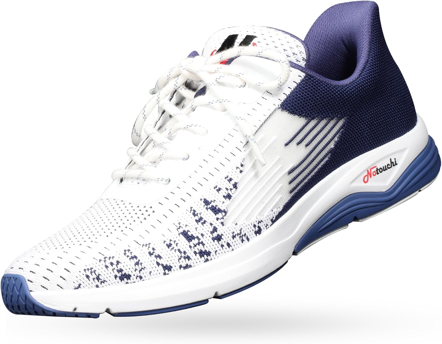 

Кроссовки ZEBA Notouchi Hands Free для мужчин - без сгибания, обувь без шнурков, комфорт на весь день, противоскользящие и дышащие материалы - идеальные мужские прогулочные кроссовки для путешествий и повседневной носки, Admiral Blue