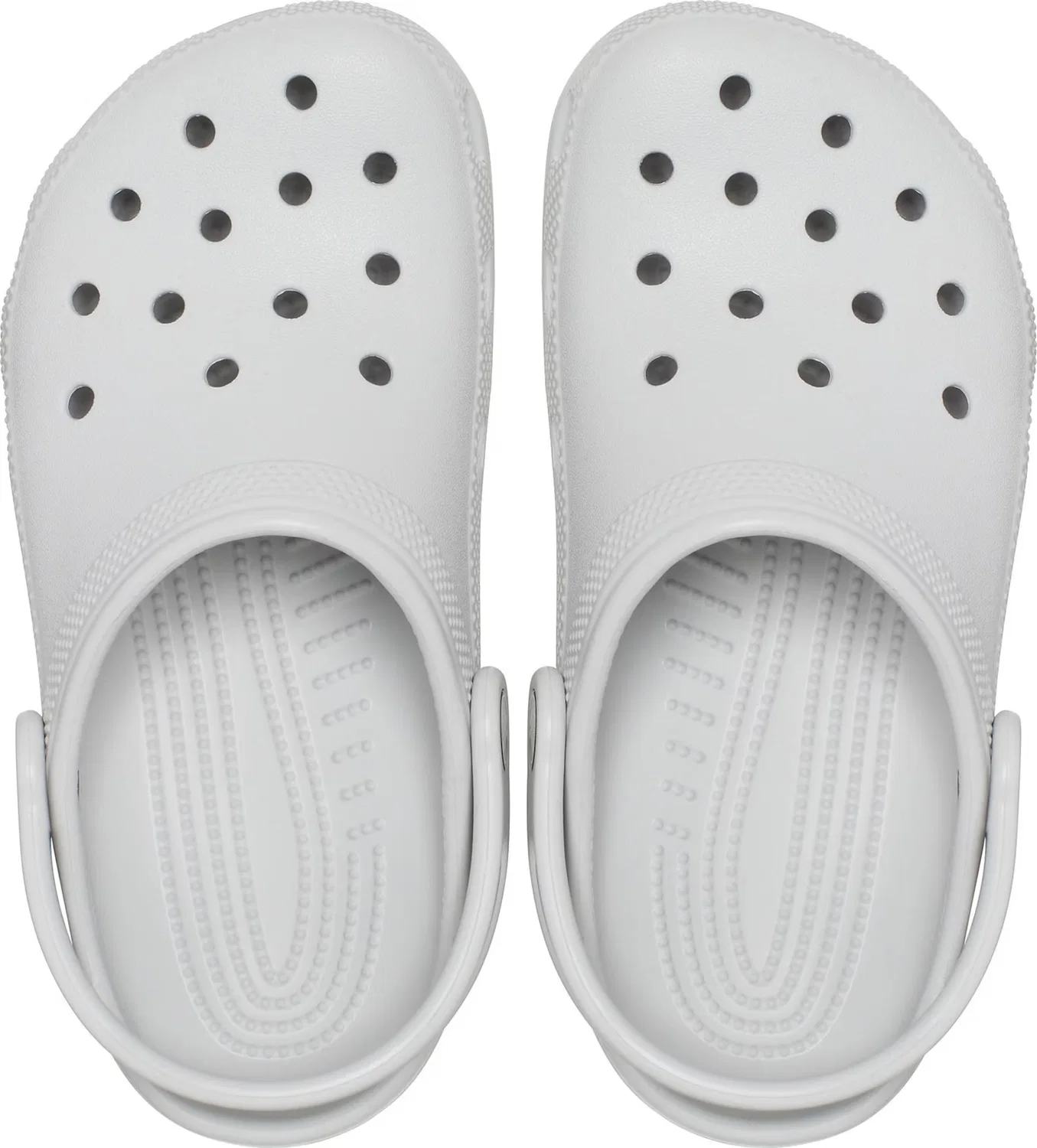 Сандалии Crocs Classic светло-серого цвета — фото 3