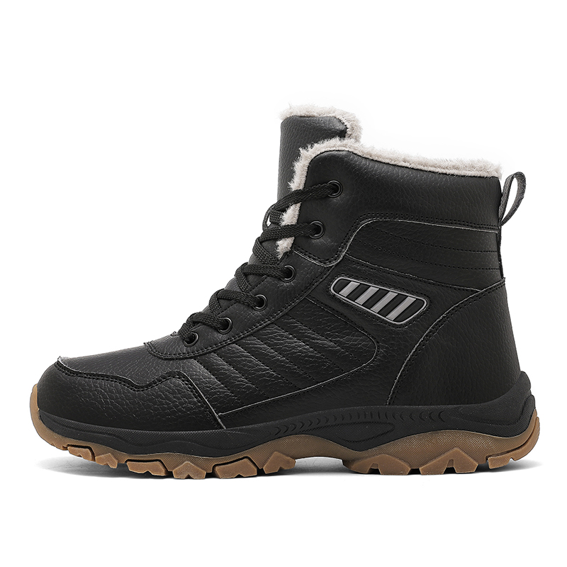 

Ботинки Snow Boots Men's Kangaroo head, Black Gray