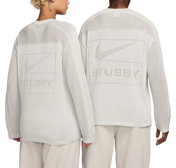 Футболка x stussy с длинным рукавом, размер Азии Nike, белый — фото 2