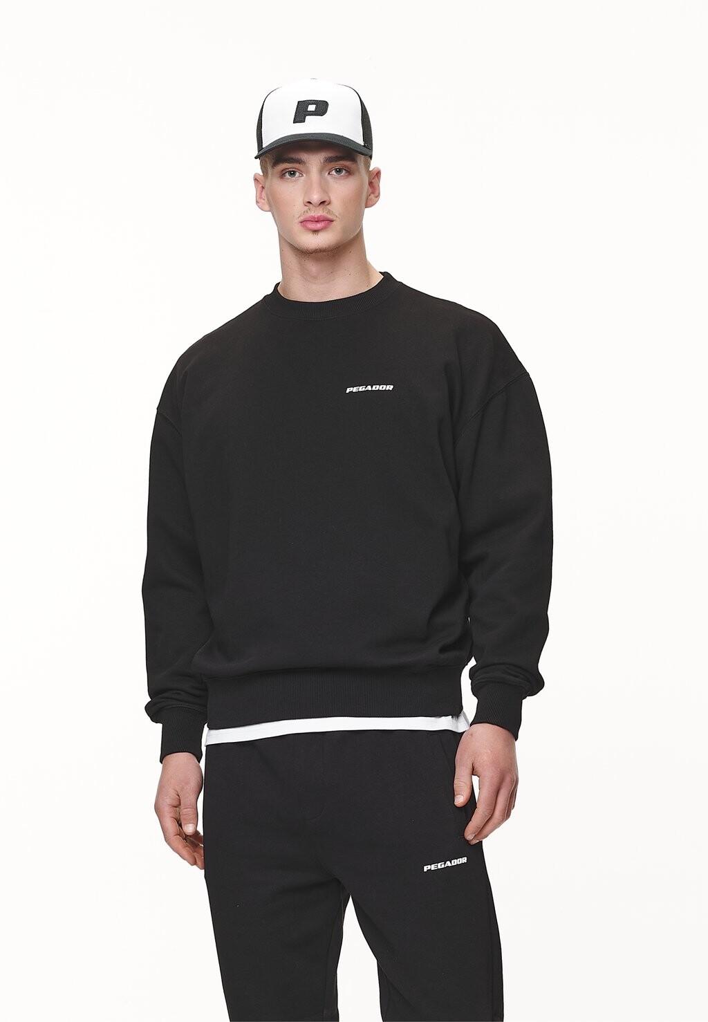 

Толстовка LOGO Pegador, цвет washed black/white gum