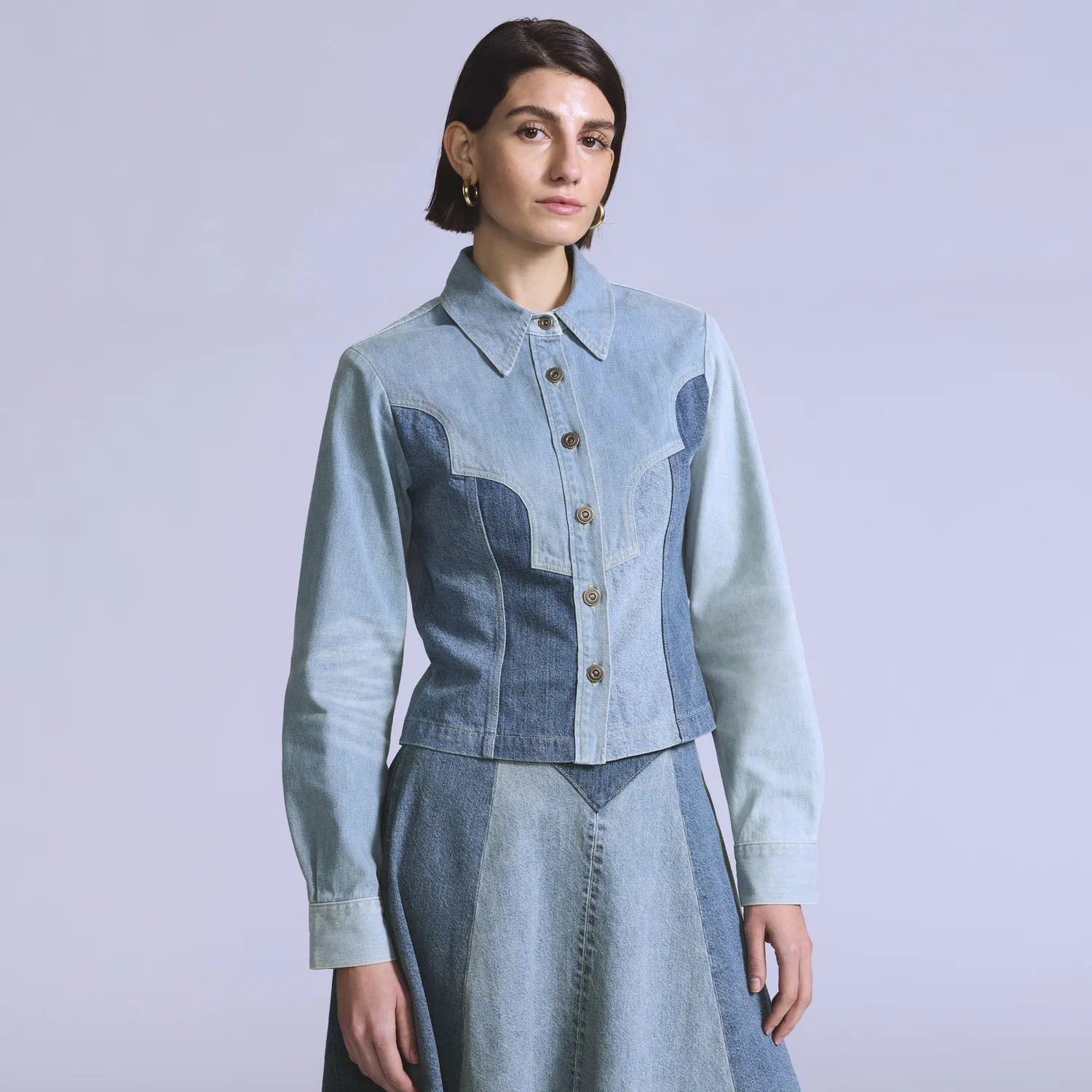 Женская куртка-рубашка Roper Levi's, Medium Wash