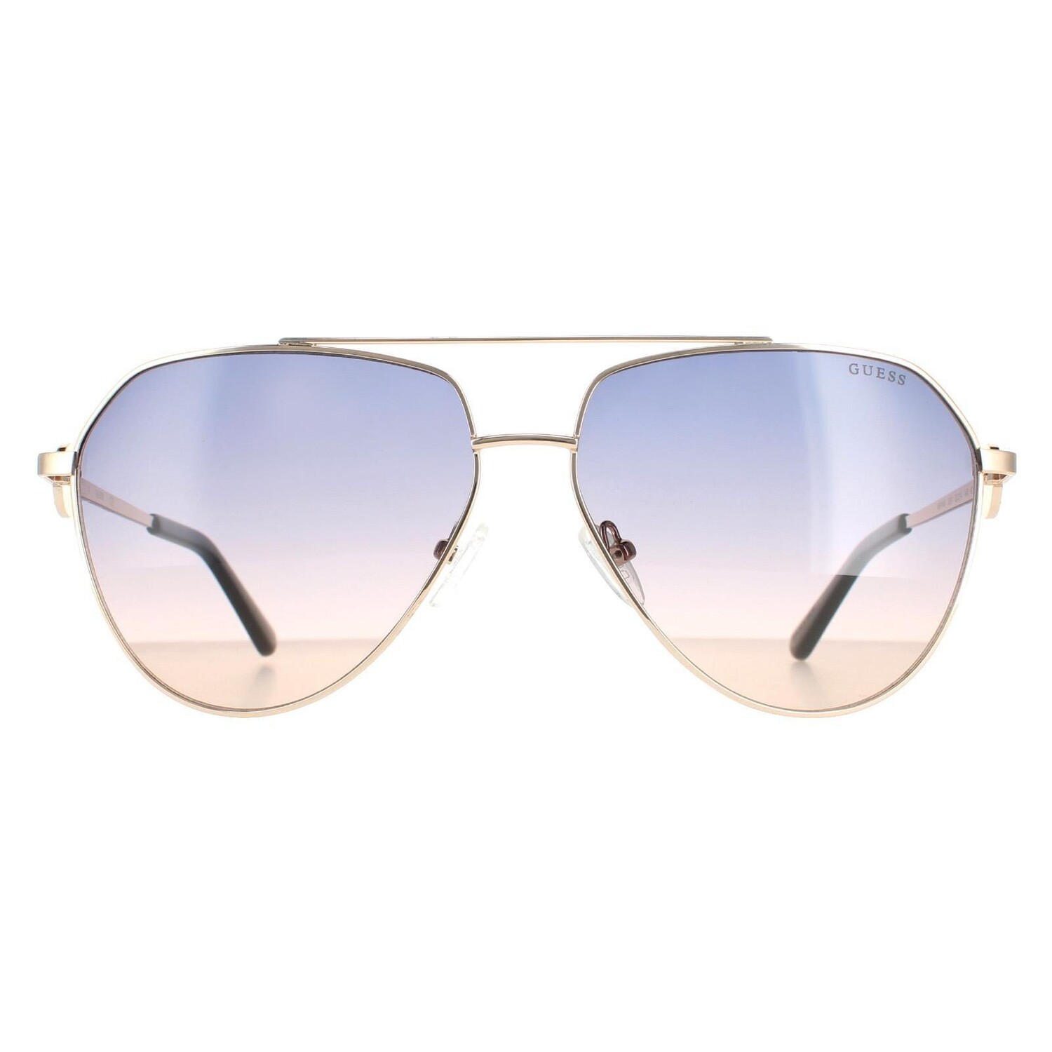 

Авиатор Золотой Синий Градиент GF6140 Guess, золото