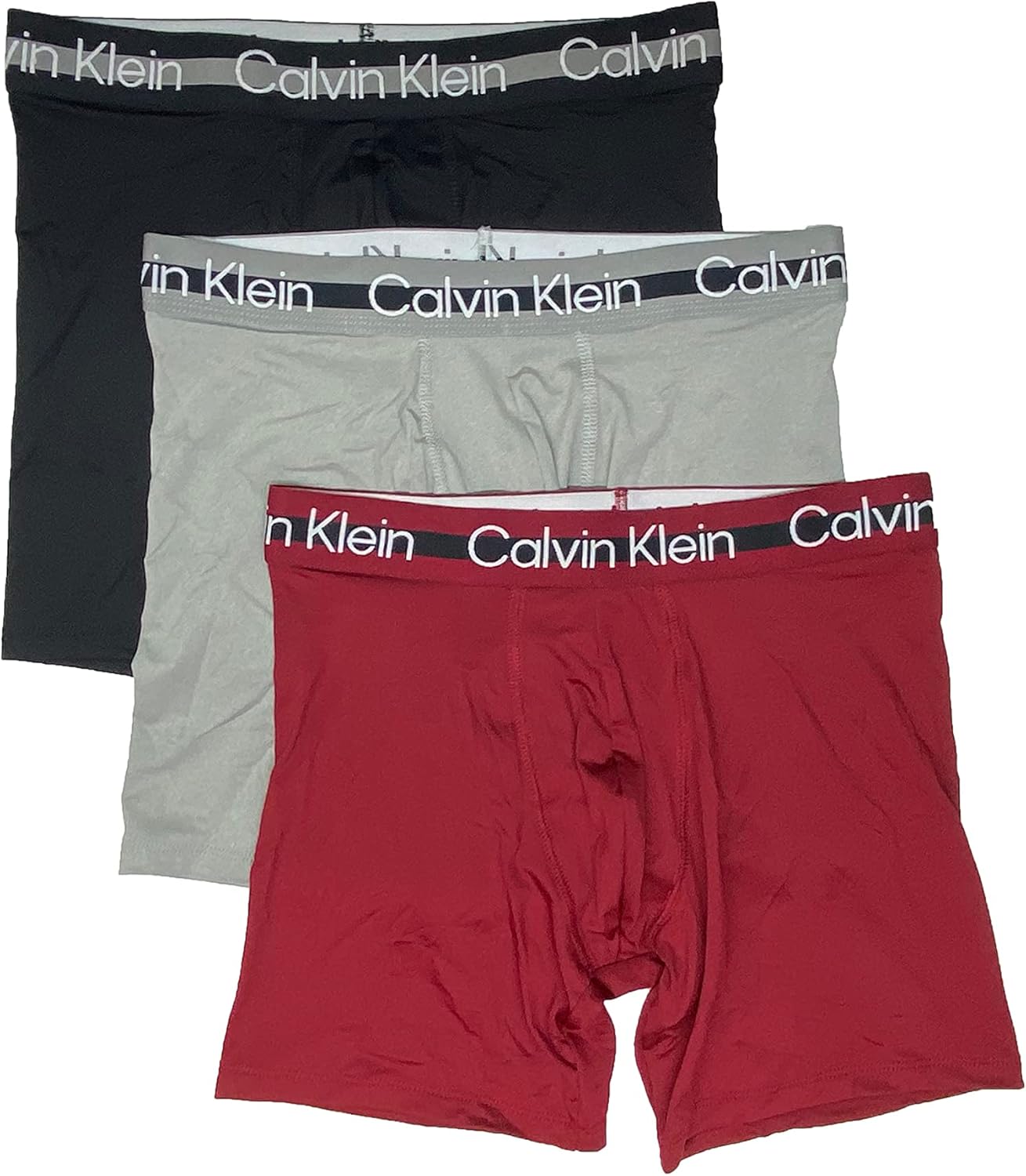 

Мужские трусы-боксеры Calvin Klein из микрофибры стретч, 3 шт., B(Np2515-460)/R_G