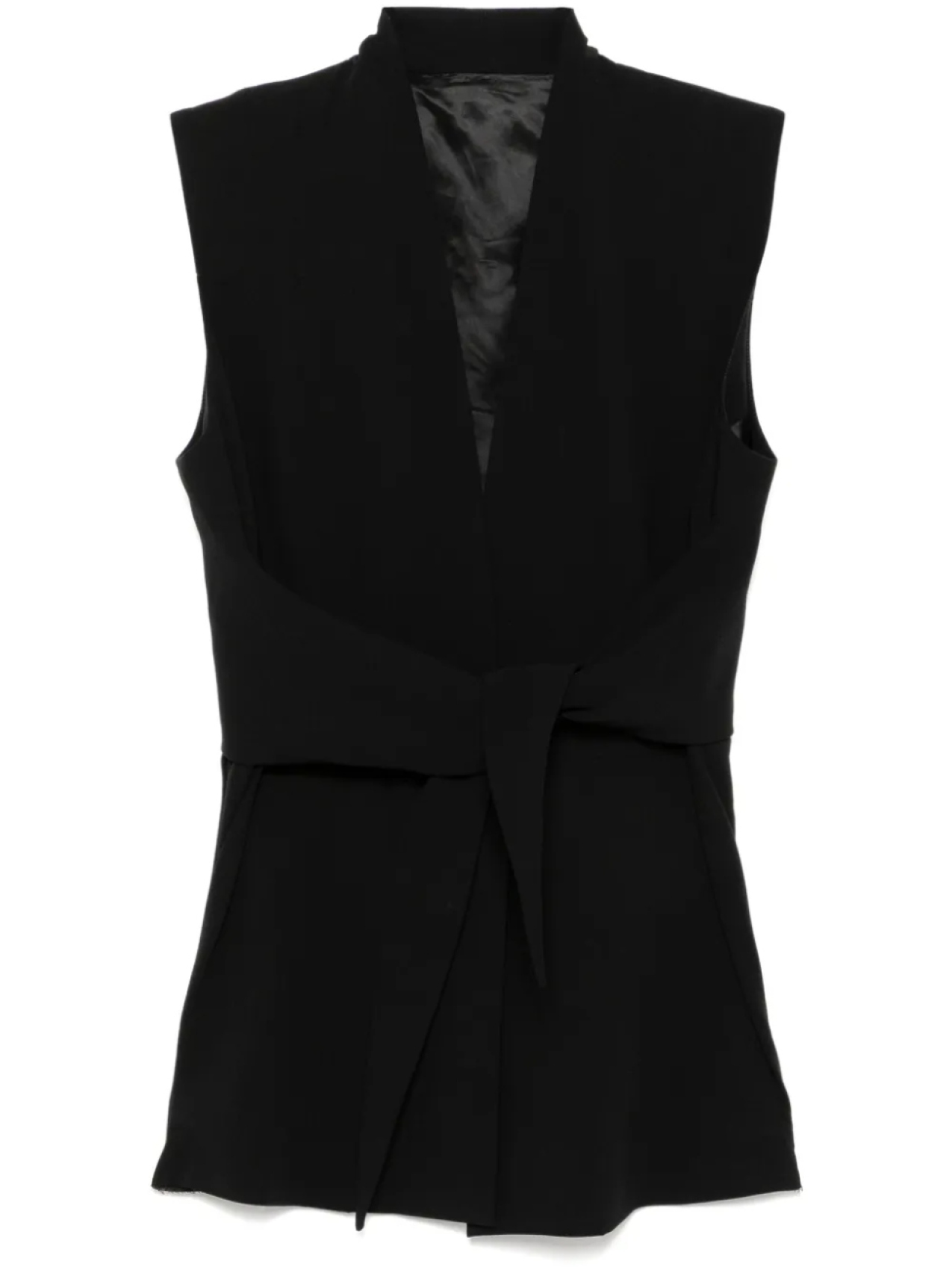 

Rick Owens жилет Strutter, черный