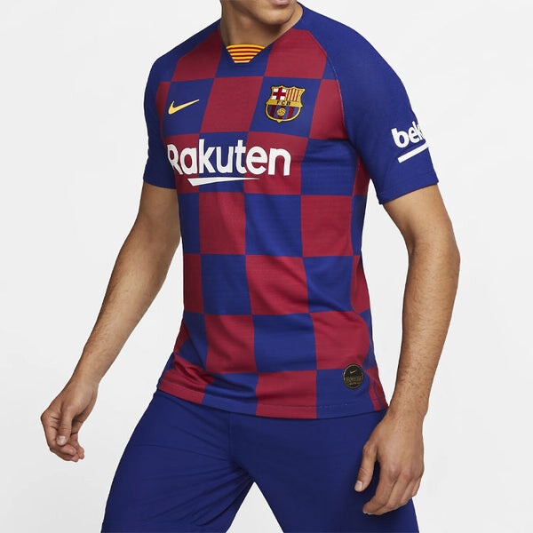 Футболка Nike 2019/20 season Barcelona Vapor Home Player Version Blue/Red, синий — фото 4