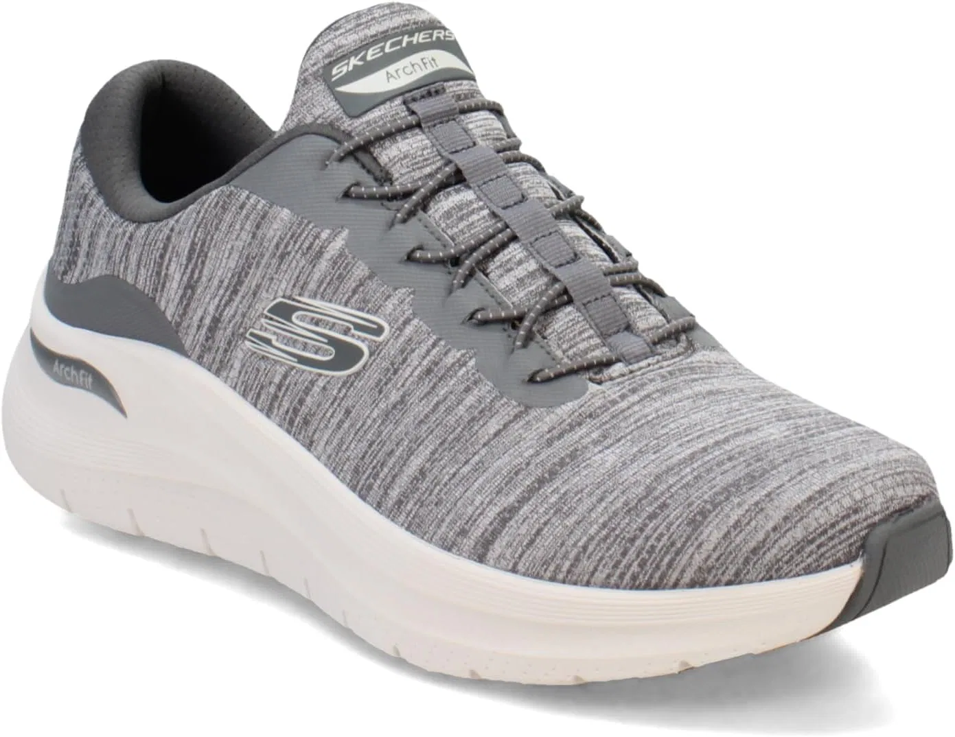Мужские кроссовки Skechers Arch Fit 2.0 для верхней части стопы, Charcoal Mesh Synthetic — фото 2