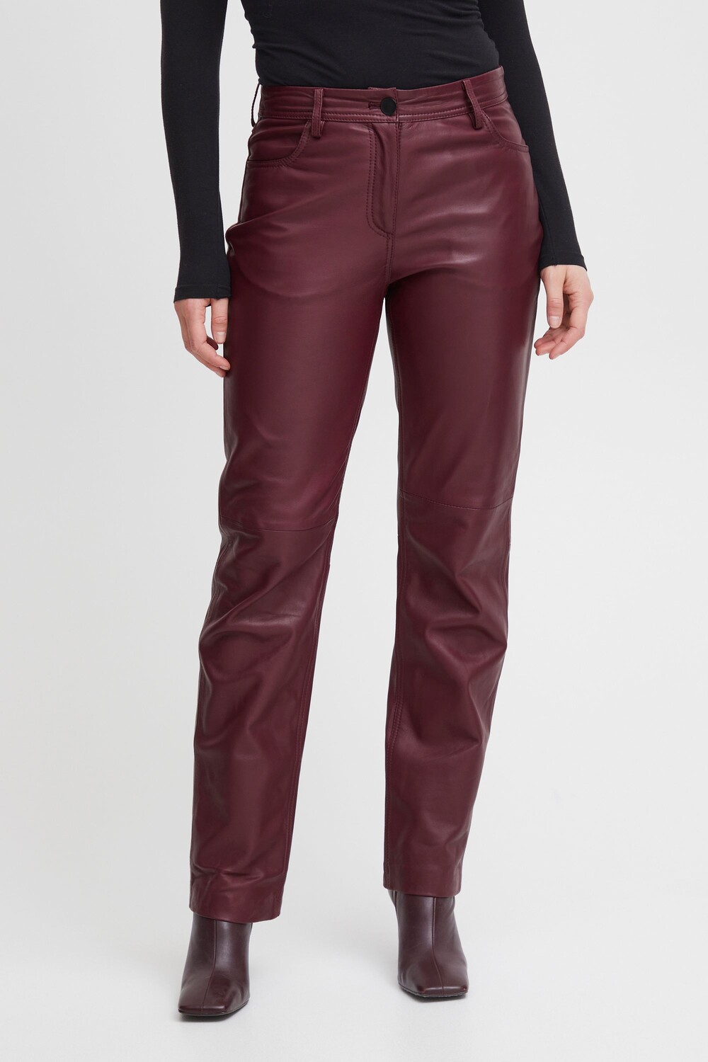 

Брюки b.young Stoffhose BYDARAN 5 POCKET PANTS 20813767, красный