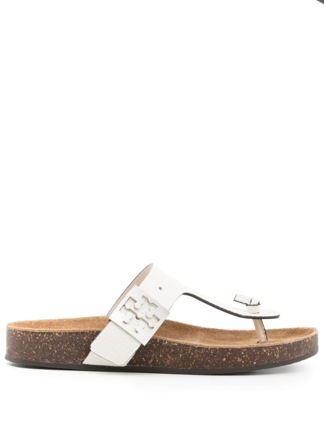 

Tory Burch мягкие сандалии-стринги, белый