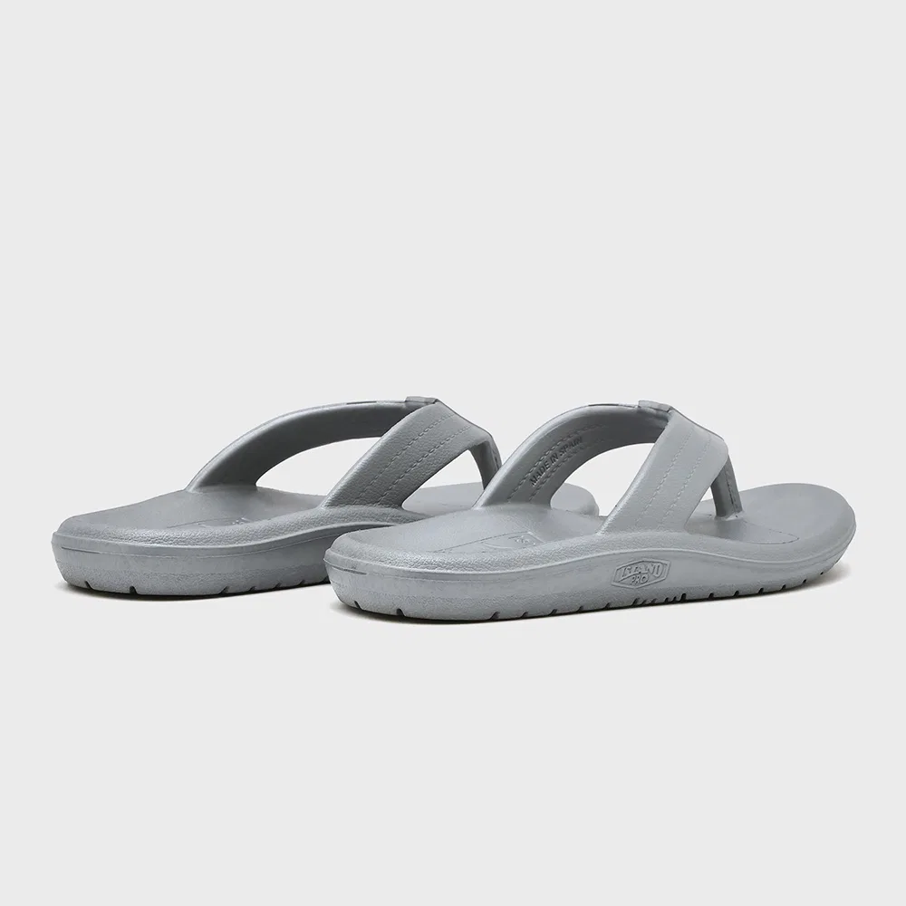 Унисекс серебряные шлёпанцы EVA Y от Island Slipper — фото 3
