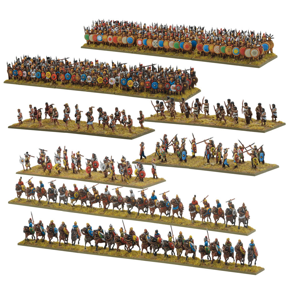 

Миниатюра Warlord Games Hail Caesar Epic Battles: Punic Wars - Allied Troops Division