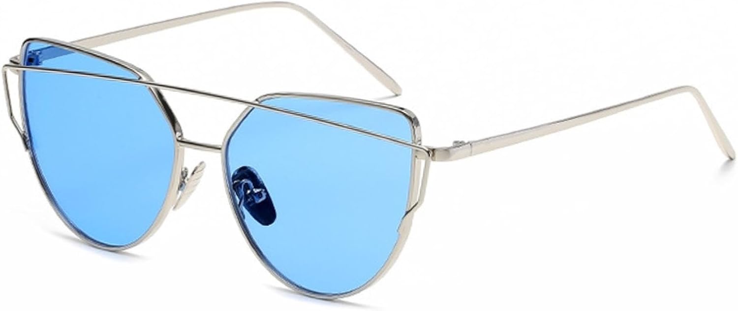 

Женские солнцезащитные очки «кошачий глаз» — зеркальные линзы цвета розового золота — модные ретро-очки — солнцезащитные очки с защитой от УФ-излучения UV400 DSVIGF, 06