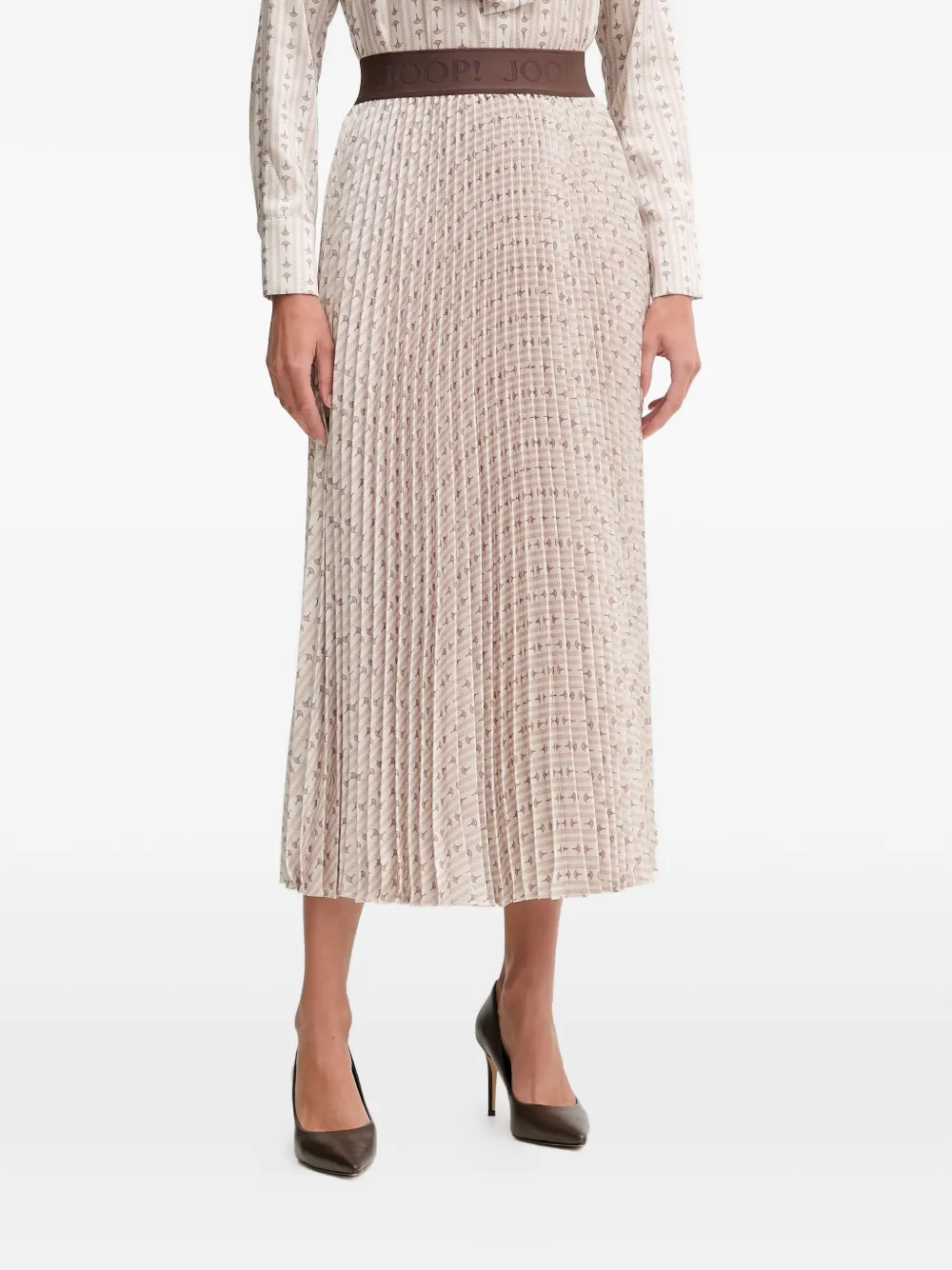 

Плиссированная миди-юбка Saphira Joop!, нейтральный