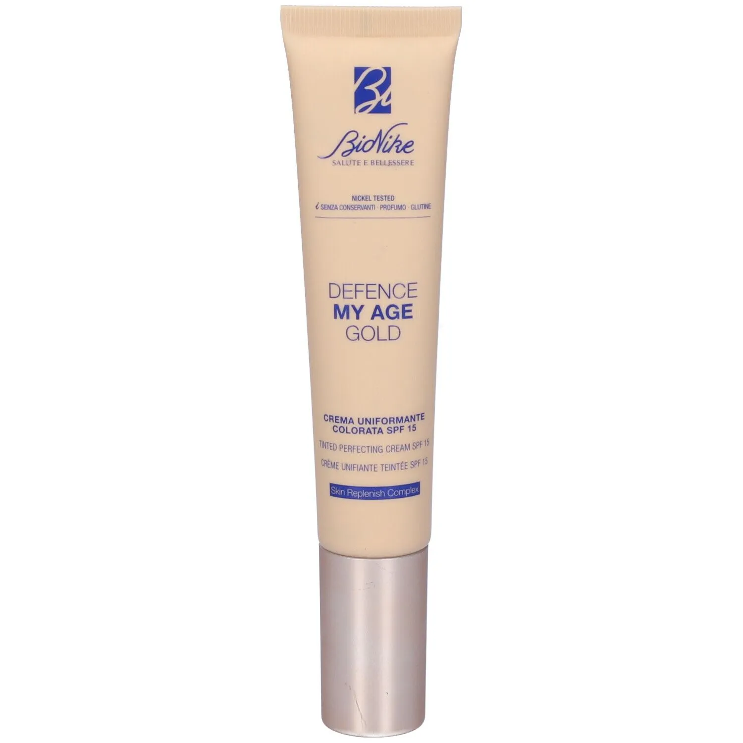 

Defense My Age Gold Colour Uniforming Крем-краска и выравнивающее действие Bionike