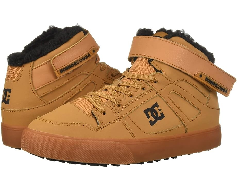 

Кроссовки Dc Pure High-Top WNT EV, цвет Wheat