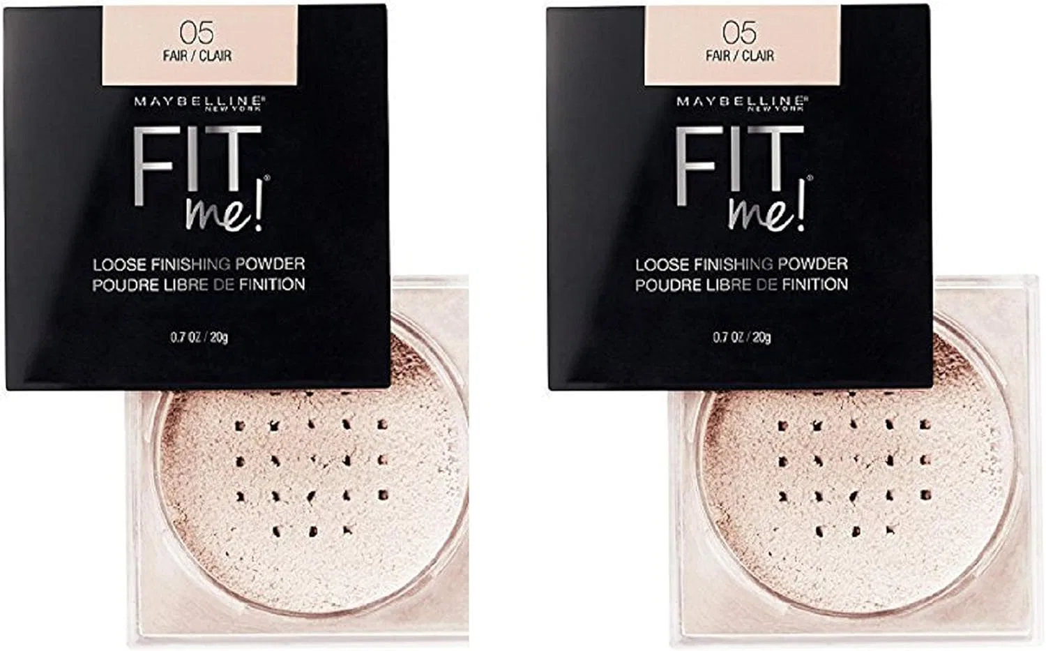 Пудра рассыпчатая Maybelline Fit Me Fair 2 шт 0.7 oz
