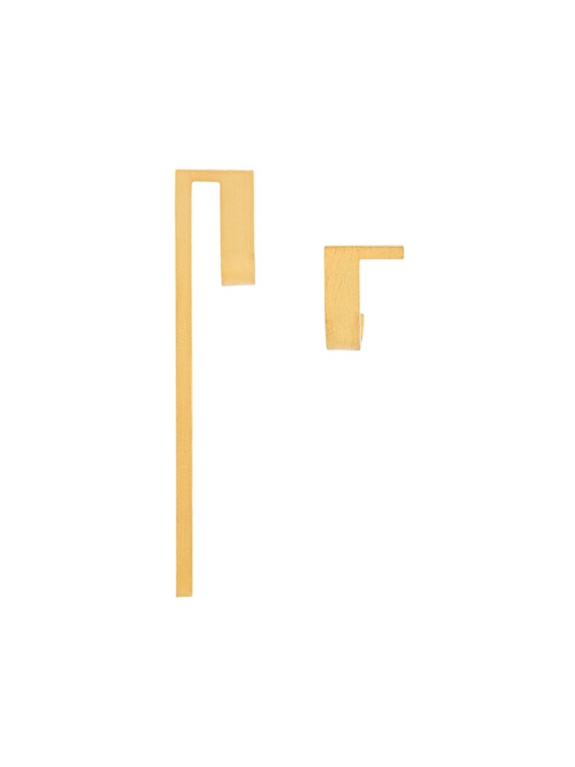 

Серьги геометричной формы Hsu Jewellery, золотой