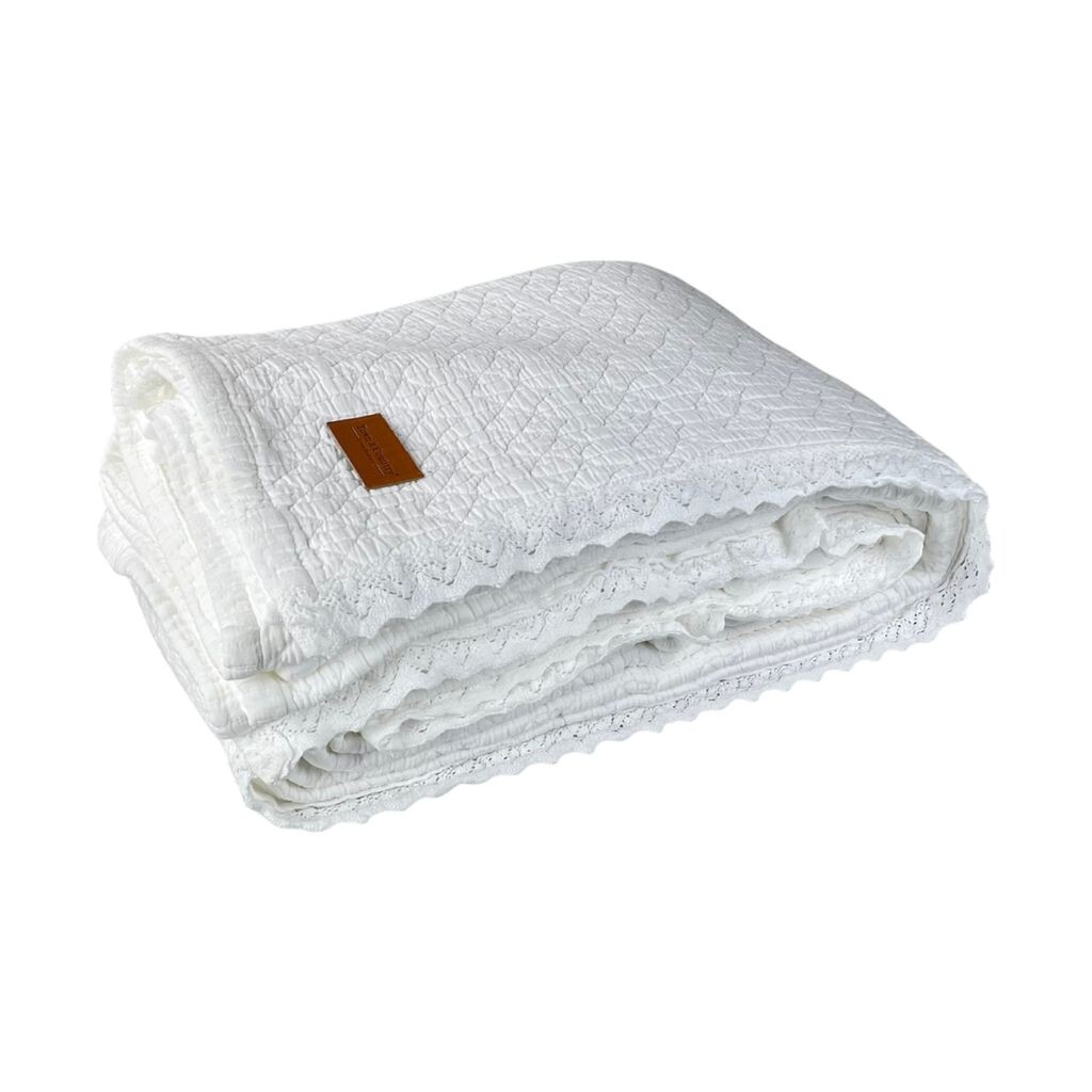 

Покрывало Town & Country Carolina Белое 180 x 260 см, белый