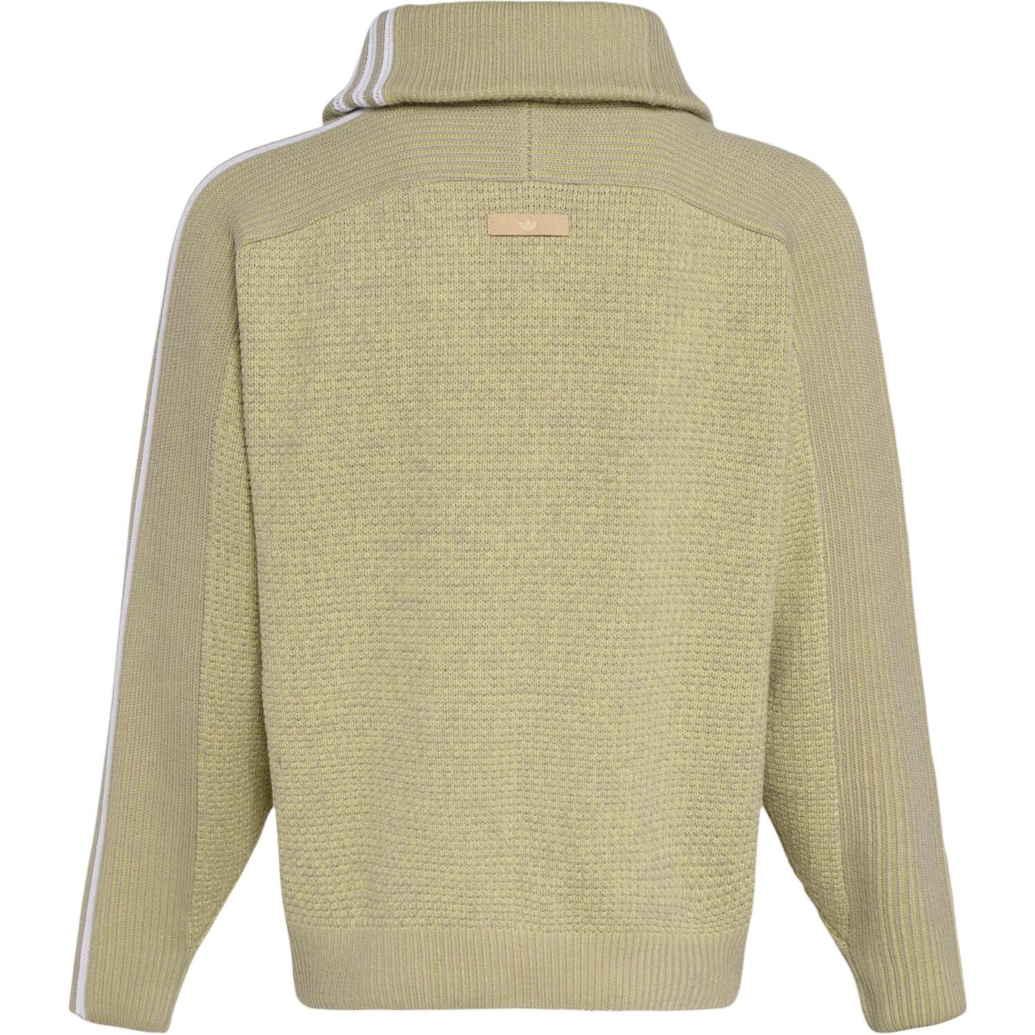 PREMIUM 3S KNITWEAR SWEATSHIRT свитер Unisex Adidas Originals, wonder goods коричневый — фото 3