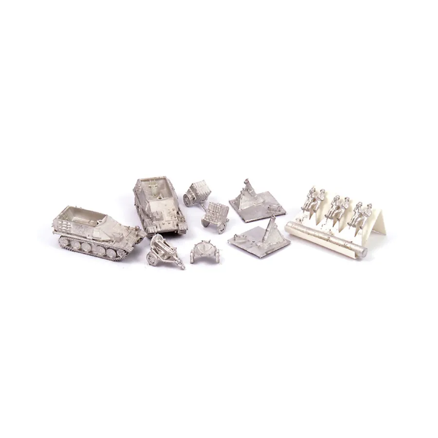 

Granatwerfer 42 120 мм с SdKfz 351, Micro Armour - Wehrmacht '47 (1:285)