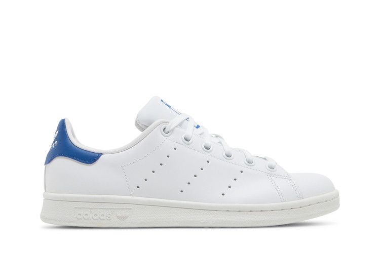 Кроссовки adidas Stan Smith J 'White Blue', белый — фото 2